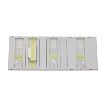 Load image into Gallery viewer, Lutron NT-LLKS-FB-WH Nova T 3 Gang Slide Switch Wall Plate Multigang Faceplate, White
