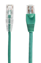 Load image into Gallery viewer, 4Ft Green Cat6a Slim 28Awg Patc
