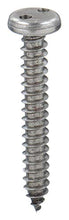 Load image into Gallery viewer, #10 x 1/2&quot; Plain 18-8 Stainless Steel Tamper Resistant Screw with Pan Head Type, 25 PK - 1 Each
