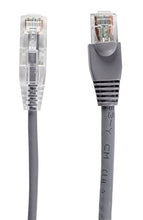 Load image into Gallery viewer, Black Box Network Services 5Ft Gray Cat6a Slim 28Awg Patch
