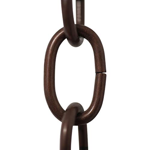 RCH Hardware CH-S56-11S-AC Steel Chandelier Chain, Antique Copper