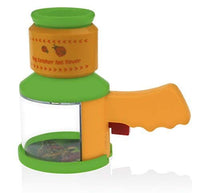 MIDWEC B1 Bug Catcher and Viewer Microscope Living Adventure Insert Case for Kids, Green/Yellow