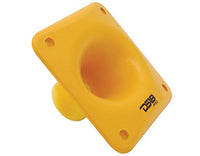 DS18 PRO-HELLIP Yellow Universal Elliptical Driver Tweeter Horn Body Easy Twist On/Off Installation , Set of 1 (Yellow)