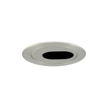 Load image into Gallery viewer, Jesco Lighting TM403ST 5&quot; Adjustable Oval Slot with Low Voltage Trim, Satin Chrome Finish
