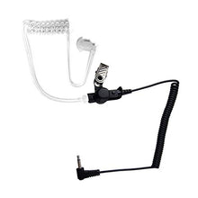 Load image into Gallery viewer, yan 3.5mm Listen Only Earpiece with Coiled Acoustic Tube for Radio Speaker Mic
