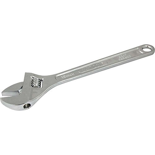 Dynamic Tools D072015 Drop Forged Adjustable Wrench, 15