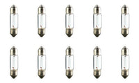 CEC Industries #3021 Bulbs, 12 V, 3 W, EC11-5 Base, T-2.25 shape (Box of 10)
