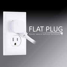 Load image into Gallery viewer, Ge 6 Outlet Surge Protector, 10 Ft Extension Cord, Power Strip, 800 Joules, Flat Plug, Twist To Clos
