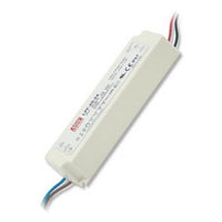 Meanwell LPF-60-24 Power Supply - 60W 24V 2.5A - IP67 PFC