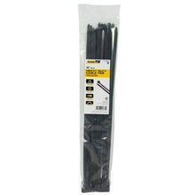 Load image into Gallery viewer, Heavy Duty Cable Tie, UV Black, 18-In., 50-Pk.
