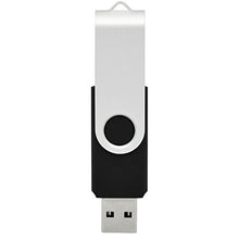 Load image into Gallery viewer, Lot/Bulk 10X USB Memory Swivel Flash Drive Storage Stick Thumb Pen U Disk Black (1MB (not GB))
