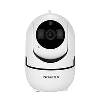 INQMEGA FHD 1080P WiFi Home IP Camera, Indoor Pan/Tilt 2.4Ghz Wireless Security Camera,Nanny cam with Auto Tracking, Cloud Service, Night Vision, Two Way Audio for Baby/Elder/Pet (White)