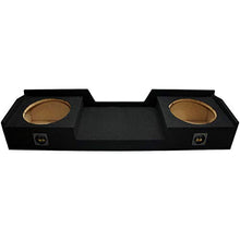Load image into Gallery viewer, Compatible with Nissan Titan 04-12 King or Crew Cab Truck Dual 12&quot; Kicker C12 Subwoofer Sub Box Enclosure 600 Watts Peak
