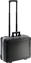 Load image into Gallery viewer, B&amp;W International GO Portable Wheeled Rolling Tool Case Box with Pocket Boards, Black
