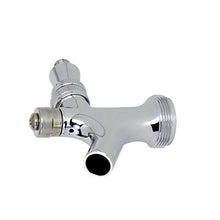 Load image into Gallery viewer, Kegco CFSCSSL Self-Closing Chrome Beer Faucet with Stainless Steel Lever
