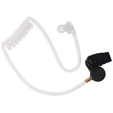 Load image into Gallery viewer, RUKEY Transparent Security Headsets and Mic Acoustic Tube Noise Reduction Reinforced 2 Pin Earpiece Headset for Motorola CLS1450 XTN600 P165 CP110 DTR450 XV1400 GP300
