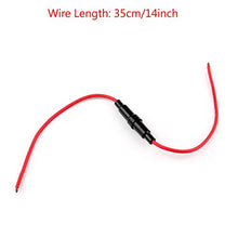 Load image into Gallery viewer, Areyourshop 20Pcs 6x30mm AGC Glass Fuse Holder in-line Screw Type with 16 AWG Wire Cable
