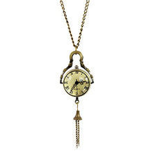 Load image into Gallery viewer, American Coin Treasures Glass Ball Bronze Watch Necklace
