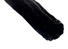 Load image into Gallery viewer, PP001399-Sleeving, Noise Reduction, Braided, 25 m, 82 ft, 19 mm, PET (Polyethylene Terephthalate), Black
