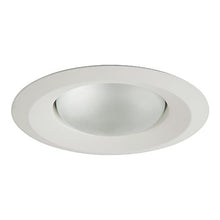 Load image into Gallery viewer, HALO 5186WH E26 Series Recessed Lighting Self Flanged Splay Trim, 5 In, White
