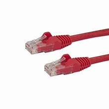 Load image into Gallery viewer, Startech.com 75 Ft Red Snagless Cat6 Utp Patch Cable - Category 6 - 75 Ft - 1 X Rj-45 Male Network - 1 X Rj-45 Male Network - Red - Rohs Compliance
