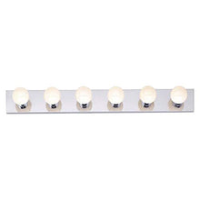 Load image into Gallery viewer, Nuvo Sf77/194 Six Light Strip Vanity, 36 Inches, Chrome

