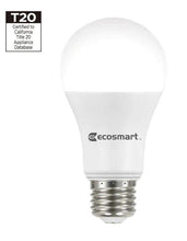 Load image into Gallery viewer, EcoSmart 100-Watt Equivalent A19 Dimmable Energy Star LED Light Bulb Soft White (2-Pack)
