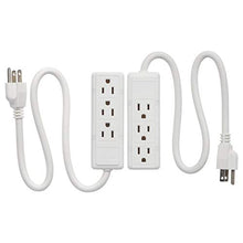 Load image into Gallery viewer, IKEA 000.864.28 Koppla 3 Outlet Power Strip, Grounded, White

