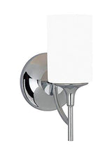 Load image into Gallery viewer, Sea Gull Lighting 44952-05 Stirling Transitional One Light Wall/Bath Sconce Vanity Style Fixture, Chrome Finish
