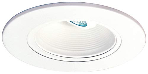 Elco Lighting EL5493W 5 Low Voltage Adjustable Baffle