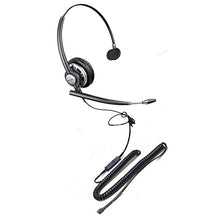Load image into Gallery viewer, Cisco Compatible Plantronics HW710 Direct Connect Bundle | Includes Headset and Telephone Interface Cable - Cisco 7940, 7960, 7965 | 6921, 6941, 6945, 6961 | 8941, 8945, 8961 | 9951, 9971
