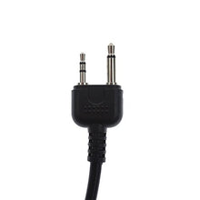 Load image into Gallery viewer, KENMAX Mini DIN Plug 6pin Connect Throat Vibration MIC Cable for Two Way Radio Walkie Talkie Midland LXT410 LXT420 G225 G300 GXT250
