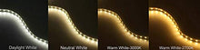 Load image into Gallery viewer, HERO-LED 5M300SAW-DW LED Strip Tape Light, 5M 16.4FT 1800LM 12V DC 24W IP65 LED Tape, Daylight White 5000K, 2-Pack

