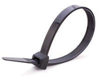18 Inch Black UV Extra Heavy Duty Cable Tie - 100 Pack
