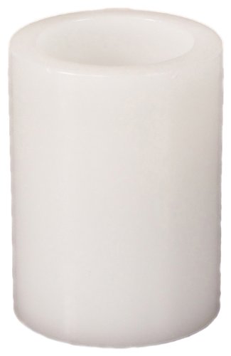 Melrose International LED Wax Pillar 3 by 4-Inch Candle