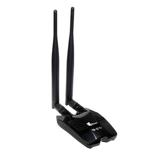 X-MEDIA 300Mbps High Power Wireless USB Network Adapter, WiFi Adapter, Dual 5dBi Antenna [NE-WN3212D]