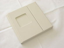 Load image into Gallery viewer, Ivory Wedding CD/DVD Case holds 1 disc, 2 photos
