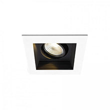 Load image into Gallery viewer, WAC Lighting MT-3LD111R-F940-BK Mini Multiple LED Single Remodel Housing with Trim and Light Engine 4000K Flood Black, 25 Beam Angle
