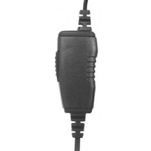 Load image into Gallery viewer, 1-Wire Swivel Earpiece Mic Large Speaker + Inline PTT for Motorola 2-Pin Radios
