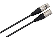 Load image into Gallery viewer, Hosa DMX-520 5-Pin 2-Conductor XLR5M to XLR5F DMX-512 Cable, 20 Feet
