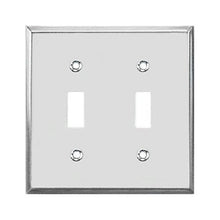 Load image into Gallery viewer, Polished Chrome Solid Switch Wall Plate
