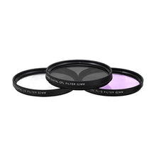Load image into Gallery viewer, 62mm High resolution Pro series Multi Coated HD 3 Pc. Digital Filter Set for Sony HDR-CX900, FDR-AX100, PXW-X70, PXW-X70, FDR-AX1 Digital 4K Video Camera Recorder, HDR-FX7, 3CMOS HDV 1080i, HVR-V1U HD
