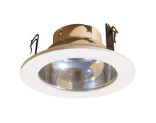 Load image into Gallery viewer, 4 Inches Clear Lens Shower Trim for Low Voltage Recessed Light-White Fit Halo/Juno
