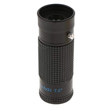 Load image into Gallery viewer, Baosity Mini Extra Short Focus 8x21 Monocular Typoscope Microscope Kits Black
