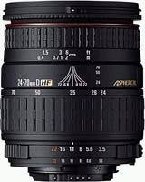Sigma 24-70mm f/3.5-5.6 Aspherical HF Lens for Nikon SLR Cameras