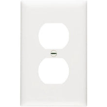 Load image into Gallery viewer, Legrand - Pass &amp; Seymour SP8WUCC100 Smooth Wall Plate Single Gang Duplex Easy Install, White
