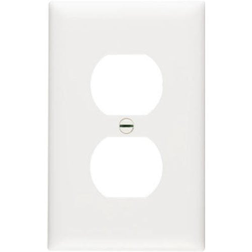 Legrand - Pass & Seymour SP8WUCC100 Smooth Wall Plate Single Gang Duplex Easy Install, White