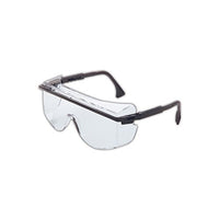 Honeywell S2500 S2500 Uvex Astropec OTG 3001 Safety Glasses, Clear Lens, Black Frame