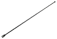 Load image into Gallery viewer, AntennaMastsRus - 15 Inch Black Antenna is Compatible with Chrysler Sebring Convertible (2001-2006) - Spiral Wind Noise Cancellation - Spring Steel Construction
