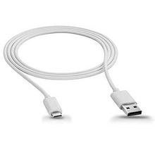 Load image into Gallery viewer, White 6ft Long USB Cable Rapid Charger Sync Power Wire Data Transfer Cord Micro-USB for AT&amp;T Nokia Lumia 1520 - AT&amp;T Nokia Lumia 520 - AT&amp;T Nokia Lumia 635 - AT&amp;T Nokia Lumia 830
